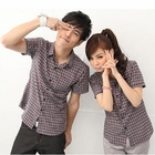 MR.PARK - Short-Sleeve Plaid Shirt