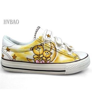 Bears Print Velcro Sneakers 