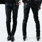 Groove9 - Coated Skinny Jeans