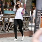 PIPPIN - Elastic Waist Baggy Pants