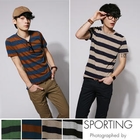 Style Engin - Stripe T-Shirt