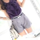 Tokyo Fashion - Cuffed Pleated Shorts