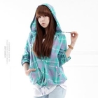 Soneed - Hooded Drawstring Waist  Jacket