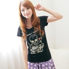 F-DNA - Skull Print Short-Sleeve Tee