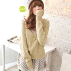 Tokyo Fashion - V-Neck Hooded Sweater