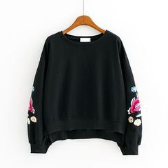 Sunny Day - Embroidered Sweatshirt Sunny Day - Embroidered Sweatshirt
