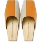 Mizutori - Hibinokodue + Mizutori Hinoki-hakimono Suede + Wood Mules