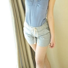 Jack Grace - Drawstring-Waist Sweat Shorts