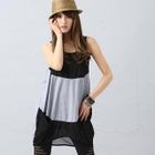 Kiwi Shop - Color-Block Tank Dress