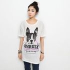 kenzi w - Dog Print T-Shirt 