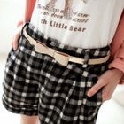 Tokyo Fashion - Bow-Accent Slim Belt