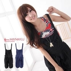 Maymaylu Dreams - Bow-Accent Denim Playsuit