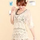 ZOO - Tulle-Hem Lace Top