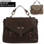 ASHTON - Faux-Leather Shoulder Bag