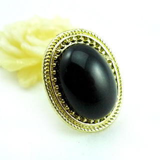 Oval Gem Ring