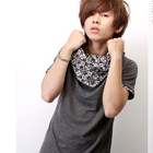 SeventyAge - Inset Pattern Scarf T-Shirt