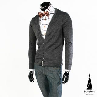 V-Neck Button-Front Knit Cardigan V-Neck Button-Front Knit Cardigan