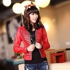 Meteshow - Chain-Trim Faux-Leather Jacket