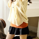 Tokyo Fashion - Culottes with Leopard-Print Sash