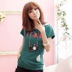 RingBear - Short-Sleeve Hooded Pullover