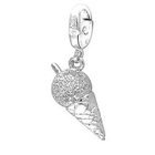 Bling Bling - Bling Bling 925 Silver Ice Cream Bracelet Charm