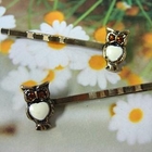Angelove - Set of 2: Owl Hair Pin