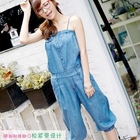 NAIYE - Sleeveless Denim Jumpsuit