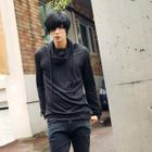 HOTBOOM - Drawstring Hooded Pullover