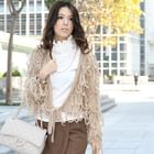 59th Street - Cropped Loop Knit Cardigan