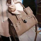 PG Beauty - Croc-Grain Satchel
