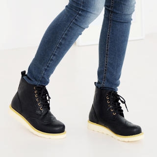 Lace-Up Oxford Boots Lace-Up Oxford Boots