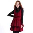 O.SA - Ruffle A-Line Tank Dress