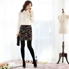 STYLEKELLY - Embroidered Miniskirt