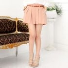 Soneed - Pleated Skort with Belt