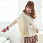 Tokyo Fashion - Dolman-Sleeve Knit Top