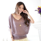 Tokyo Fashion - Dolman-Sleeve Knit Top