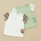 Youpi - Puff-Sleeve Tee With Polka Dot Pocket Youpi - Puff-Sleeve Tee With Polka Dot Pocket