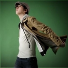 Style Engine - Faux-Leather Detailed Single-Breasted Coat