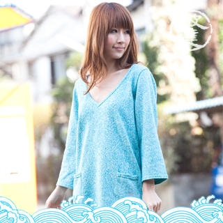 Pocket-Front V-Neck Knit Top Pocket-Front V-Neck Knit Top