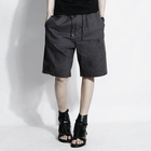 Rememberclick - Elasticized Linen Blend Shorts
