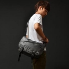 JERRY - Contrast-Trim Messenger Bag