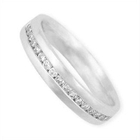 Keleo - Tailor-made 18K White Gold Ring with Diamonds