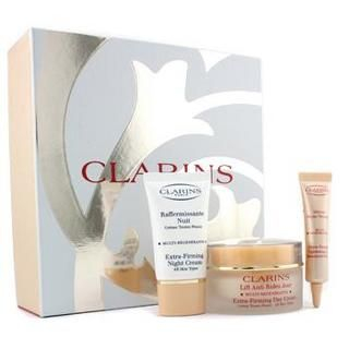 Extra Firming Anti-Aging Essentials Set: Day Cream + Night Cream + Botanical Serum
