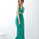 Joanne Kitten - Halter Empire-Waist Grecian Gown