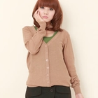 ZOO - V-Neck Long Cardigan