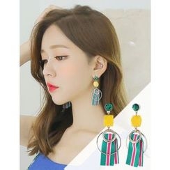 soo n soo - Mixed Dangle Earrings soo n soo - Mixed Dangle Earrings