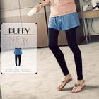 PUFFY - Inset Denim Skirt Leggings