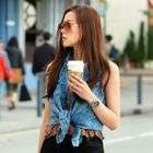 SOHO Central - Sleeveless Denim Shirt