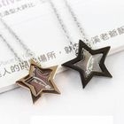 MURATI - Set of 2: Rhinestone Star Pendant