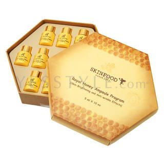 Royal Honey Ampoule Program with Royal Jelly (Skin-Brightening and Anti-Wrinkle Effects) Royal Honey Ampoule Program with Royal Jelly (Skin-Brightening and Anti-Wrinkle Effects)